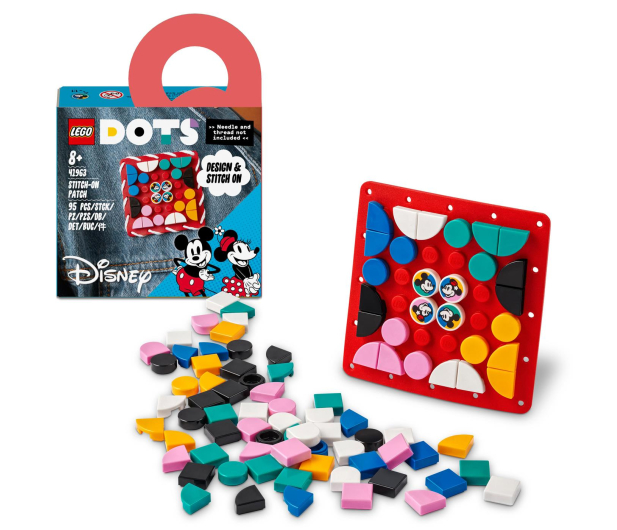 LEGO DOTS 41963 Myszka Miki i Myszka Minnie - naszywka - 1056681 - zdjęcie 3